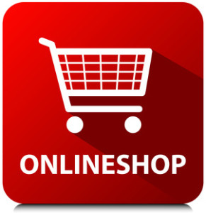 Onlineshop Button Rot