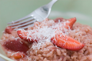 Risotto alle fragole